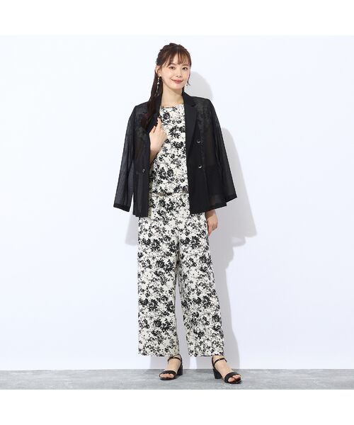 Liliane Burty ECLAT（Sサイズ） / リリアンビューティ エクラ シャツ・ブラウス | 【S～Mフリーサイズ】ウォッシャブルアムンゼンプリントブラウス | 詳細7