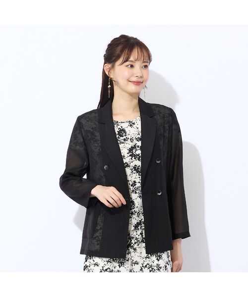 Liliane Burty ECLAT（Sサイズ） / リリアンビューティ エクラ テーラードジャケット | 【S・Mサイズ】オーガンジーシアージャケット | 詳細10