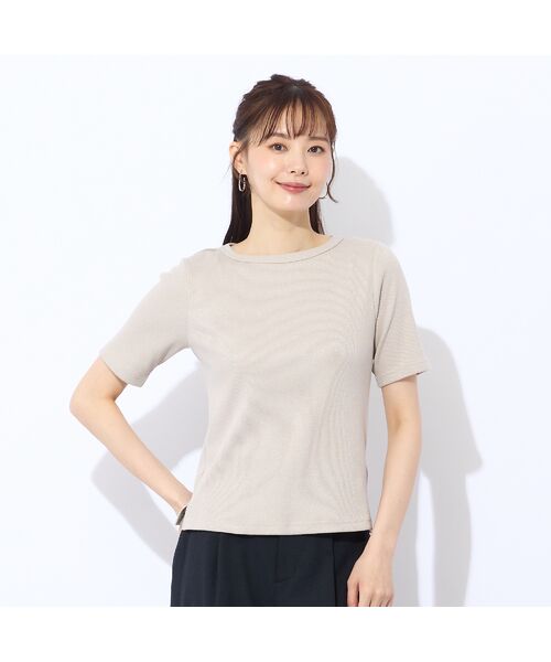 Liliane Burty ECLAT（Sサイズ） / リリアンビューティ エクラ カットソー | 【S・Mサイズ】ラメリブジャージー　半袖Tシャツ | 詳細7