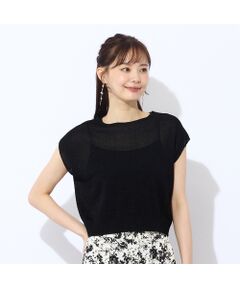 Liliane Burty ECLAT（Sサイズ） / リリアンビューティ エクラ ニット・セーター | 【S・Mサイズ】ウォッシャブル　プルオーバーニット