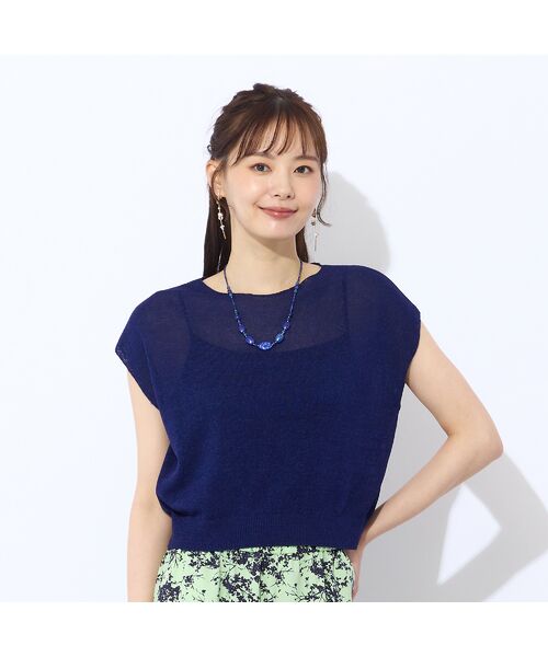 Liliane Burty ECLAT（Sサイズ） / リリアンビューティ エクラ ニット・セーター | 【S・Mサイズ】ウォッシャブル　プルオーバーニット | 詳細4