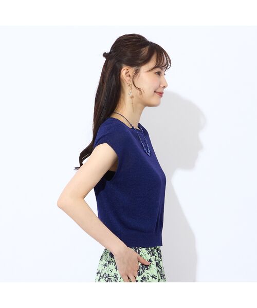 Liliane Burty ECLAT（Sサイズ） / リリアンビューティ エクラ ニット・セーター | 【S・Mサイズ】ウォッシャブル　プルオーバーニット | 詳細5