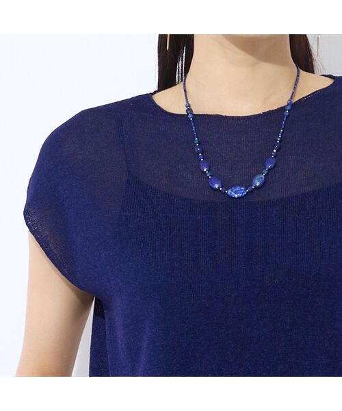 Liliane Burty ECLAT（Sサイズ） / リリアンビューティ エクラ ニット・セーター | 【S・Mサイズ】ウォッシャブル　プルオーバーニット | 詳細9