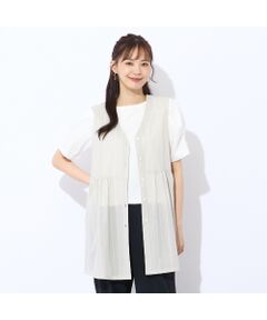 Liliane Burty ECLAT（Sサイズ） / リリアンビューティ エクラ ベスト | 【S・Mサイズ/セットアップ可】綿ローンウォッシャブルベスト