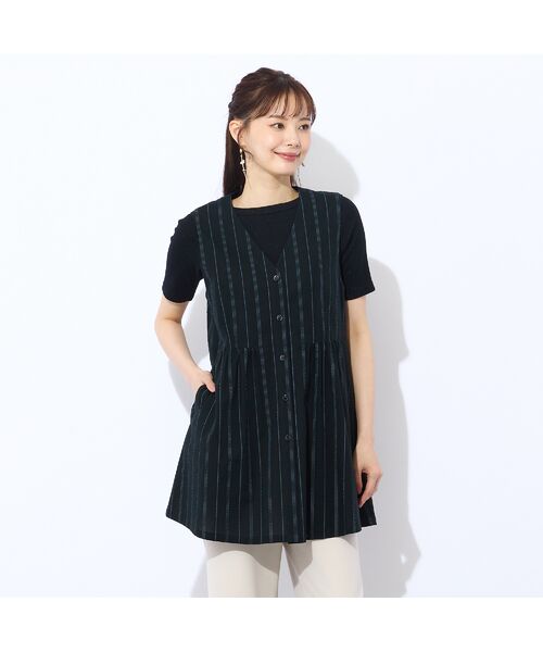 Liliane Burty ECLAT（Sサイズ） / リリアンビューティ エクラ ベスト | 【S・Mサイズ/セットアップ可】綿ローンウォッシャブルベスト | 詳細8