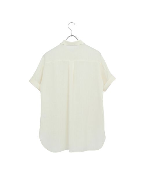 Liliane Burty ECLAT（Sサイズ） / リリアンビューティ エクラ シャツ・ブラウス | 【S・Mサイズ】ウォッシャブルスラブボイルシアーブラウス | 詳細1