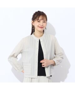 Liliane Burty ECLAT（Sサイズ） / リリアンビューティ エクラ その他アウター | 【S・Mサイズ/セットアップ可】綿ローンウォッシャブル　ライトジャケット