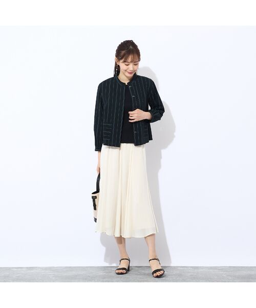 Liliane Burty ECLAT（Sサイズ） / リリアンビューティ エクラ その他アウター | 【S・Mサイズ/セットアップ可】綿ローンウォッシャブル　ライトジャケット | 詳細12