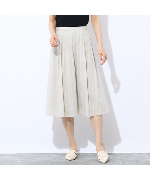 Liliane Burty ECLAT（Sサイズ） / リリアンビューティ エクラ ミニ・ひざ丈スカート | 【S・Mサイズ/セットアップ可】綿ローンウォッシャブル　スカート | 詳細1