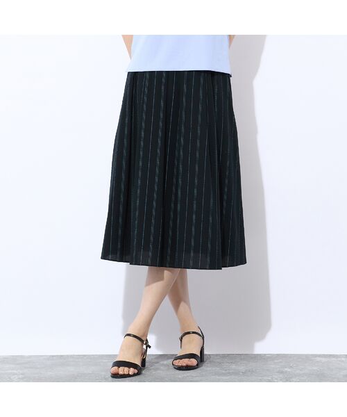 Liliane Burty ECLAT（Sサイズ） / リリアンビューティ エクラ ミニ・ひざ丈スカート | 【S・Mサイズ/セットアップ可】綿ローンウォッシャブル　スカート | 詳細7