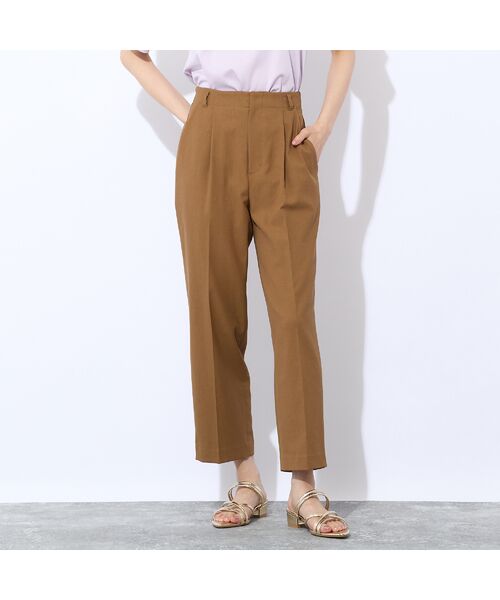 Liliane Burty ECLAT（Sサイズ） / リリアンビューティ エクラ その他パンツ | 【S・Mサイズ】ウォッシャブル　ドライオックスセンタープレスワイドパンツ | 詳細2