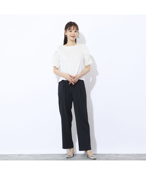 Liliane Burty ECLAT（Sサイズ） / リリアンビューティ エクラ その他パンツ | 【S・Mサイズ】ウォッシャブル　ドライオックスセンタープレスワイドパンツ | 詳細11