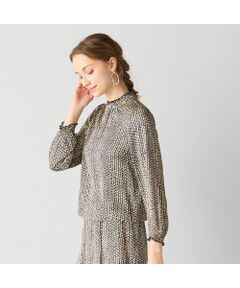 Liliane Burty ECLAT（Sサイズ） / リリアンビューティ エクラ シャツ・ブラウス | 【セットアップ対応】iPEKER　プリントブラウス 