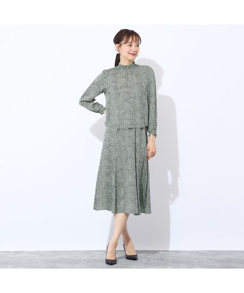 Liliane Burty ECLAT（Sサイズ） / リリアンビューティ エクラ シャツ・ブラウス | 【セットアップ対応】iPEKER　プリントブラウス  | 詳細13