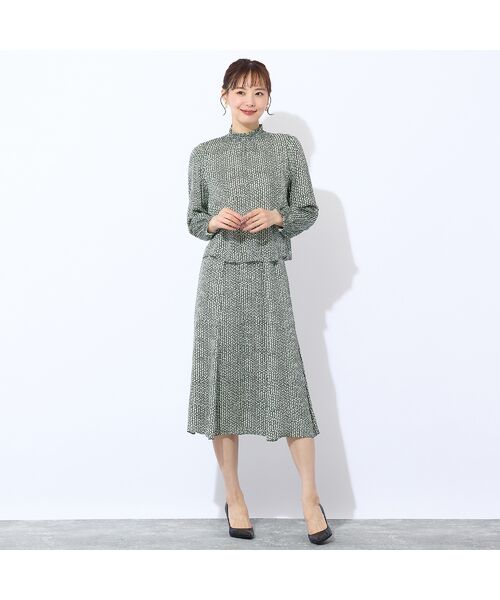 Liliane Burty ECLAT（Sサイズ） / リリアンビューティ エクラ シャツ・ブラウス | 【セットアップ対応】iPEKER　プリントブラウス  | 詳細14