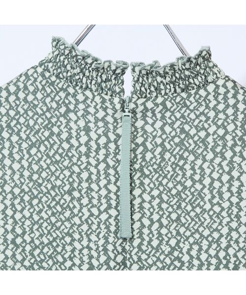 Liliane Burty ECLAT（Sサイズ） / リリアンビューティ エクラ シャツ・ブラウス | 【セットアップ対応】iPEKER　プリントブラウス  | 詳細15