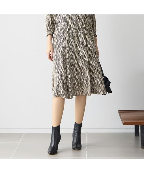 Liliane Burty ECLAT（Sサイズ） / リリアンビューティ エクラ ミニ・ひざ丈スカート | 【セットアップ対応】iPEKER　プリントスカート | 詳細1