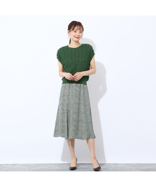 Liliane Burty ECLAT（Sサイズ） / リリアンビューティ エクラ ミニ・ひざ丈スカート | 【セットアップ対応】iPEKER　プリントスカート | 詳細16