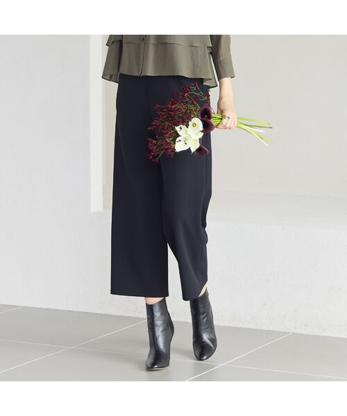 Liliane Burty ECLAT（Sサイズ） / リリアンビューティ エクラ その他パンツ | 【洗える・接触冷感・防しわ】ジョーゼットパンツ | 詳細7