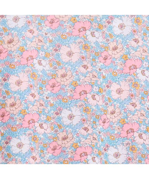 Liliane Burty ECLAT（Sサイズ） / リリアンビューティ エクラ カットソー | 【洗える】リバティ　ねこ/フラワープリントTシャツ | 詳細7