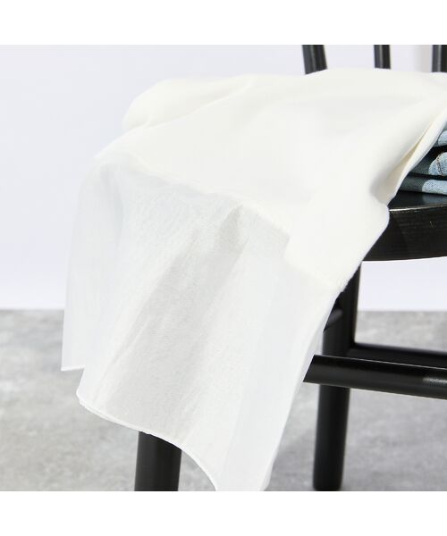 Liliane Burty ECLAT（Sサイズ） / リリアンビューティ エクラ カットソー | 【洗える】シアー配色使いタンクトップ | 詳細6