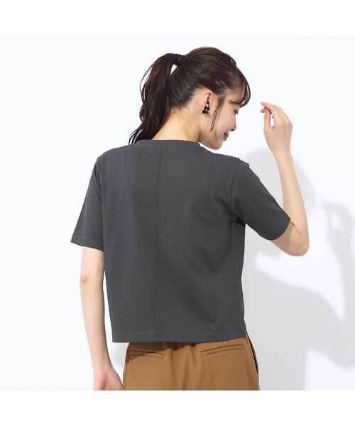 Liliane Burty ECLAT（Sサイズ） / リリアンビューティ エクラ カットソー | 【洗える・吸水速乾】綿100％ネコプリントTシャツ | 詳細13