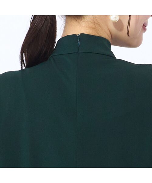 Liliane Burty ECLAT（Sサイズ） / リリアンビューティ エクラ カットソー | 【洗える・接触冷感】ボウタイ風プルオーバーTシャツ | 詳細11