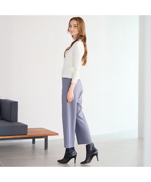 Liliane Burty ECLAT（Sサイズ） / リリアンビューティ エクラ ニット・セーター | 【洗える】ハイネックリブニット | 詳細4