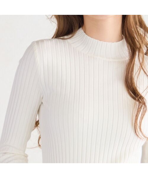 Liliane Burty ECLAT（Sサイズ） / リリアンビューティ エクラ ニット・セーター | 【洗える】ハイネックリブニット | 詳細5