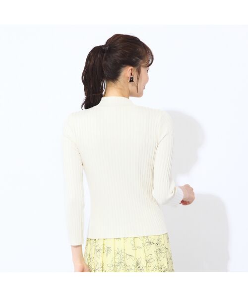 Liliane Burty ECLAT（Sサイズ） / リリアンビューティ エクラ ニット・セーター | 【洗える】ハイネックリブニット | 詳細8