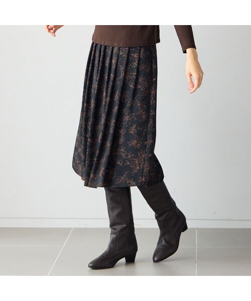 Liliane Burty ECLAT（Sサイズ） / リリアンビューティ エクラ ミニ・ひざ丈スカート | 【セットアップ対応】アムンゼンプリントスカート | 詳細5