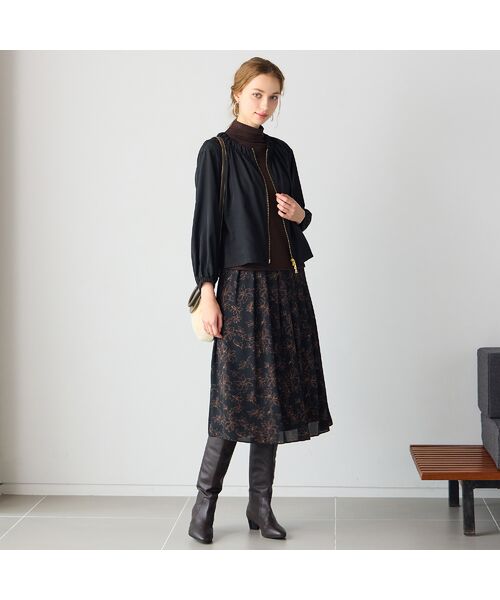 Liliane Burty ECLAT（Sサイズ） / リリアンビューティ エクラ ミニ・ひざ丈スカート | 【セットアップ対応】アムンゼンプリントスカート | 詳細7