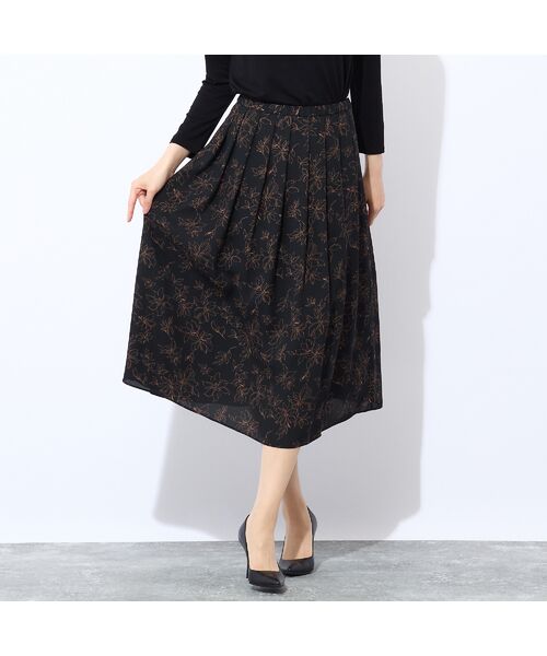 Liliane Burty ECLAT（Sサイズ） / リリアンビューティ エクラ ミニ・ひざ丈スカート | 【セットアップ対応】アムンゼンプリントスカート | 詳細9