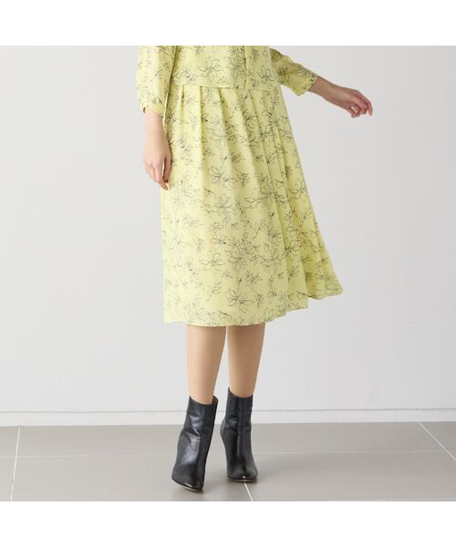 Liliane Burty ECLAT（Sサイズ） / リリアンビューティ エクラ ミニ・ひざ丈スカート | 【セットアップ対応】アムンゼンプリントスカート | 詳細14