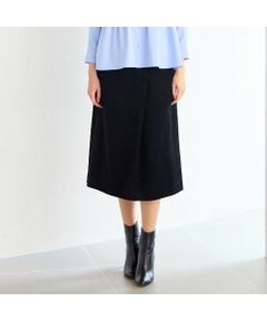 Liliane Burty ECLAT（Sサイズ） / リリアンビューティ エクラ ミニ・ひざ丈スカート | オールゴムスエードスカート