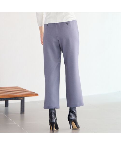 Liliane Burty ECLAT（Sサイズ） / リリアンビューティ エクラ その他パンツ | 【洗える・防しわ】ツイルストレートパンツ | 詳細2