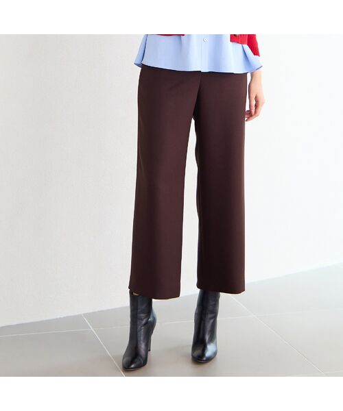 Liliane Burty ECLAT（Sサイズ） / リリアンビューティ エクラ その他パンツ | 【洗える・防しわ】ツイルストレートパンツ | 詳細7