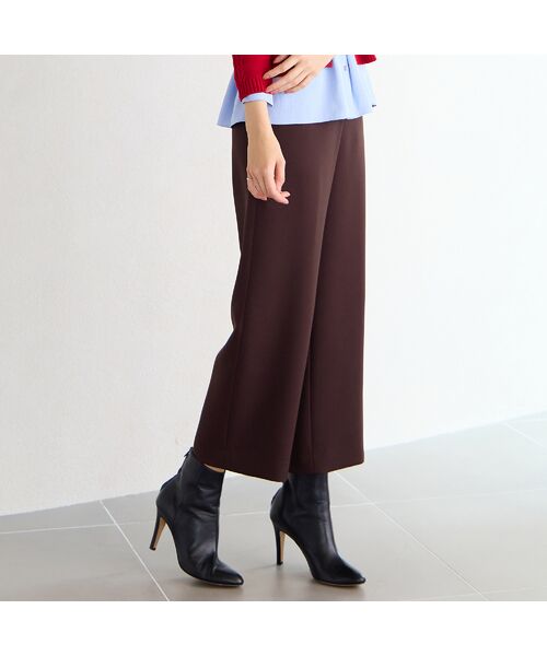 Liliane Burty ECLAT（Sサイズ） / リリアンビューティ エクラ その他パンツ | 【洗える・防しわ】ツイルストレートパンツ | 詳細8