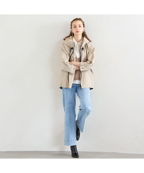 Liliane Burty ECLAT（Sサイズ） / リリアンビューティ エクラ デニムパンツ | 【洗える】センタープレスデニムパンツ | 詳細9