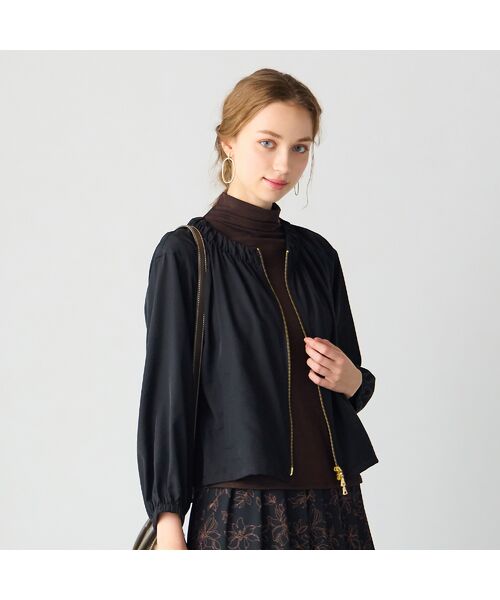 Liliane Burty ECLAT（Sサイズ） / リリアンビューティ エクラ ノーカラージャケット | シアータンブラーライトジャケット | 詳細9