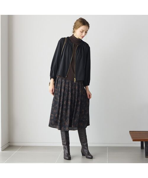 Liliane Burty ECLAT（Sサイズ） / リリアンビューティ エクラ ノーカラージャケット | シアータンブラーライトジャケット | 詳細12