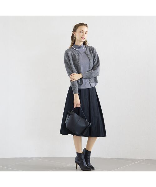 Liliane Burty ECLAT（Sサイズ） / リリアンビューティ エクラ カットソー | 【洗える】吸湿発熱ハイネックTシャツ | 詳細6