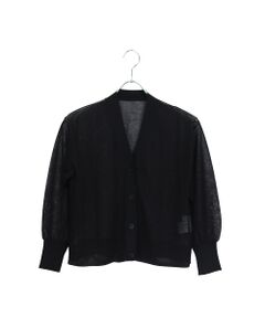 Liliane Burty ECLAT（Sサイズ） / リリアンビューティ エクラ カーディガン・ボレロ | 【洗える】シアーニットカーディガン