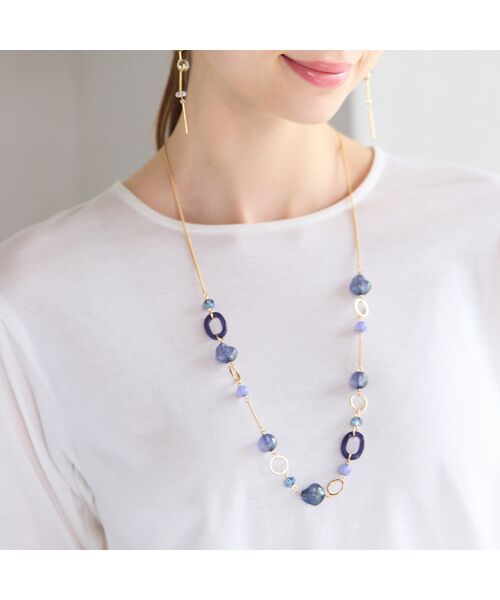 Liliane Burty ECLAT（Sサイズ） / リリアンビューティ エクラ ネックレス・ペンダント・チョーカー | サークル×クリアネックレス | 詳細4