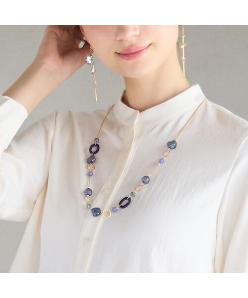 Liliane Burty ECLAT（Sサイズ） / リリアンビューティ エクラ ネックレス・ペンダント・チョーカー | サークル×クリアネックレス | 詳細5