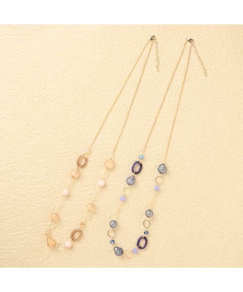 Liliane Burty ECLAT（Sサイズ） / リリアンビューティ エクラ ネックレス・ペンダント・チョーカー | サークル×クリアネックレス | 詳細10