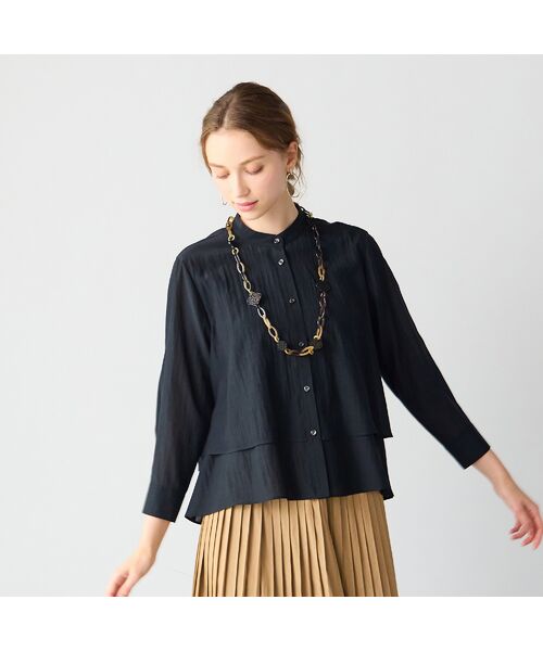 Liliane Burty ECLAT（Sサイズ） / リリアンビューティ エクラ ネックレス・ペンダント・チョーカー | 【一部店舗・オンラインショップ限定】ホーン透かし彫りトグルネックレス | 詳細4