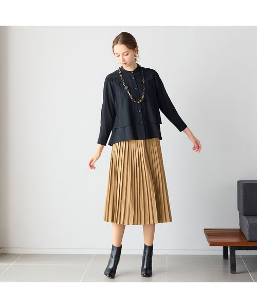 Liliane Burty ECLAT（Sサイズ） / リリアンビューティ エクラ ネックレス・ペンダント・チョーカー | 【一部店舗・オンラインショップ限定】ホーン透かし彫りトグルネックレス | 詳細5