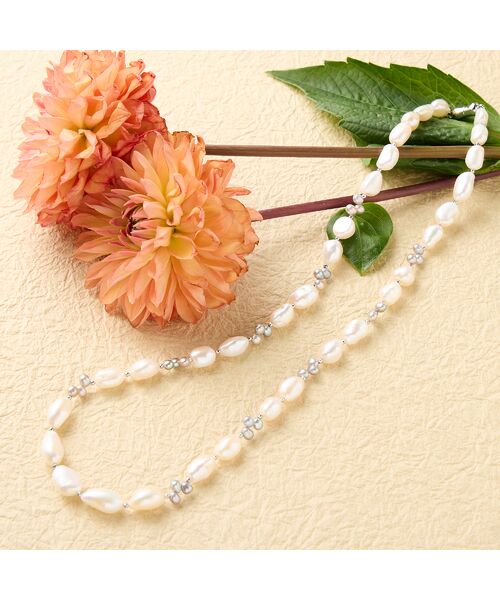 Liliane Burty ECLAT（Sサイズ） / リリアンビューティ エクラ ネックレス・ペンダント・チョーカー | 【一部店舗・オンラインショップ限定】淡水パールロングマグネットネックレス | 詳細2