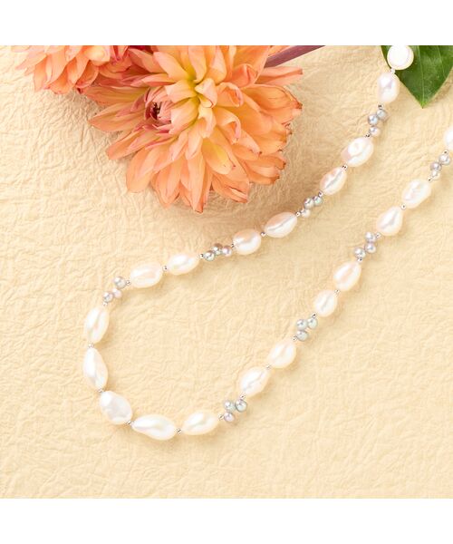 Liliane Burty ECLAT（Sサイズ） / リリアンビューティ エクラ ネックレス・ペンダント・チョーカー | 【一部店舗・オンラインショップ限定】淡水パールロングマグネットネックレス | 詳細3